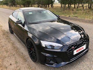 2020 Audi A5 Sportback 45 TFSI II (F5) Рестайлинг, чёрный, 3400000 рублей, вид 3