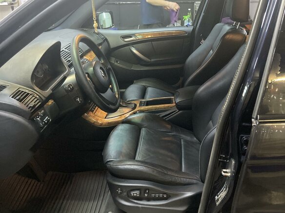 2003 BMW X5 4.6is I (E53), чёрный, 1750000 рублей - вид 11