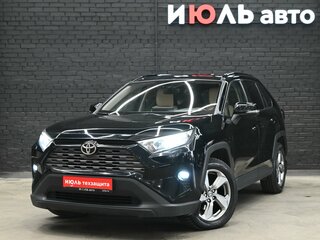 2020 Toyota RAV4 V (XA50), чёрный, 2970000 рублей, вид 1