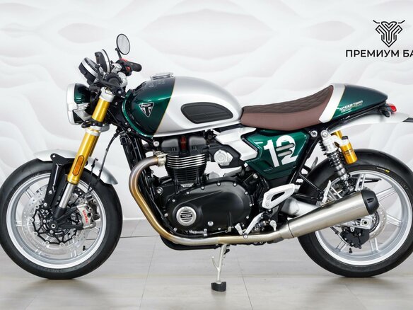 2026 Triumph Speed Twin, зелёный, 2249000 рублей - вид 1
