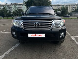 2012 Toyota Land Cruiser 200 Series Рестайлинг 1, чёрный, 3320000 рублей, вид 2