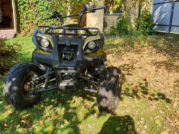 2013 Irbis ATV 125U, жёлтый, 55000 рублей - вид 5