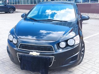 2014 Chevrolet Aveo II, чёрный, 665000 рублей, вид 3