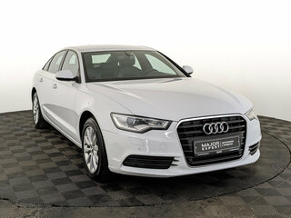 2014 Audi A6 IV (C7), белый, 1990000 рублей, вид 3