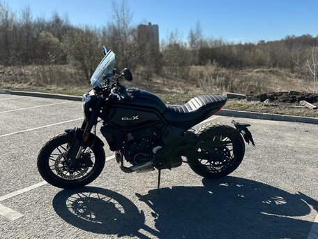 2024 CFMoto 700CL-X Heritage, чёрный, 600000 рублей, вид 2