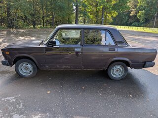 2009 Lada (ВАЗ) 2107, коричневый, 75000 рублей, вид 5