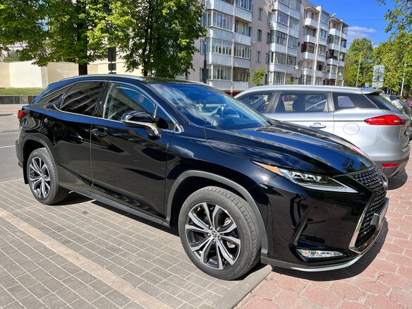 2019 Lexus RX 350 IV Рестайлинг, чёрный, 4606800 рублей - вид 4