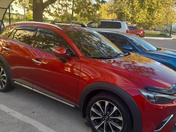 2018 Mazda CX-3 I Рестайлинг, красный, 2720000 рублей - вид 2