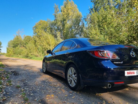 2008 Mazda 6 II (GH), синий, 1170000 рублей - вид 8