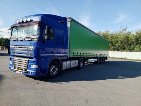 2008 DAF XF 105, синий, 5200000 рублей, вид 1