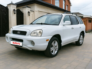 2001 Hyundai Santa Fe I, белый, 900000 рублей, вид 1