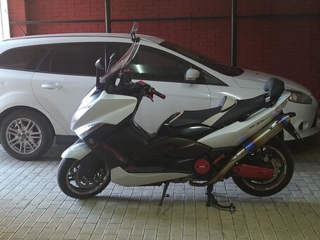 2008 Yamaha TMAX, белый, 500000 рублей, вид 2