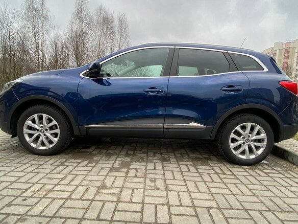 2017 Renault Kadjar I, синий, 1446587 рублей - вид 1