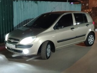 2008 Hyundai Getz I Рестайлинг, бежевый, 400000 рублей, вид 2