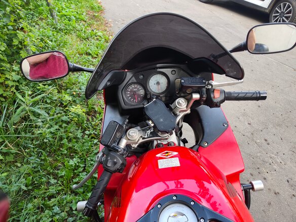 2000 Honda VFR 800, красный, 400000 рублей - вид 9