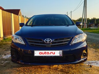 2011 Toyota Corolla X (E140, E150) Рестайлинг, синий, 1350000 рублей, вид 1