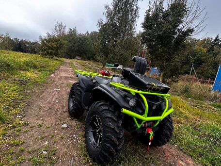2020 Yamaha Grizzly 700, чёрный, 1100000 рублей, вид 5