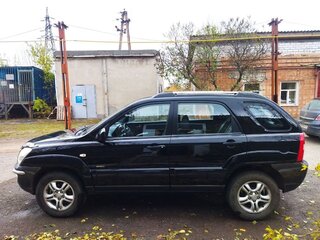 2005 Kia Sportage II, чёрный, 1000000 рублей, вид 2