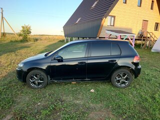2010 Volkswagen Golf VI, чёрный, 500000 рублей, вид 3