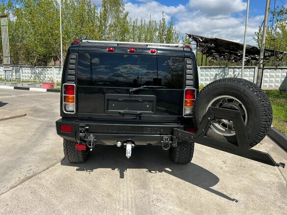 2007 Hummer H2 I, чёрный, 3450000 рублей - вид 9