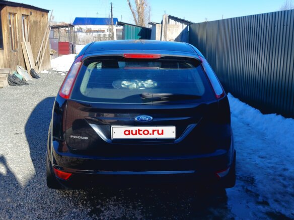 2009 Ford Focus II Рестайлинг, чёрный, 650000 рублей - вид 3