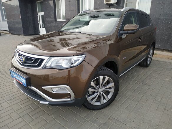 2019 Geely Atlas I, коричневый