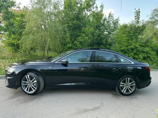 2022 Audi A6 45 TFSI V (C8), чёрный, 5699000 рублей, вид 5