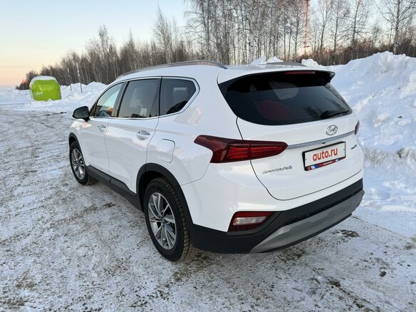 2018 Hyundai Santa Fe IV, белый, 5100000 рублей - вид 7