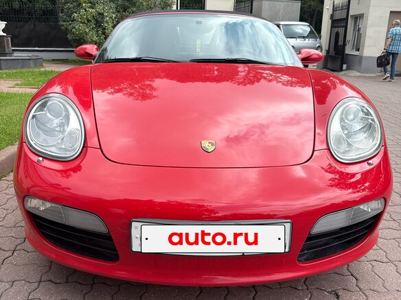 2007 Porsche Boxster II (987) Рестайлинг 1, красный, 3499000 рублей - вид 1
