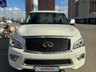 2016 Infiniti QX80 I Рестайлинг, белый, 3200000 рублей, вид 1