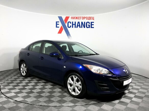 2010 Mazda 3 II (BL), синий - вид 3