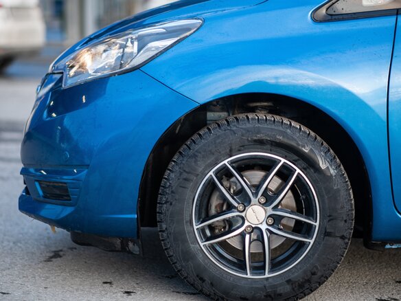 2017 Nissan Note II Рестайлинг, синий, 1130000 рублей - вид 17