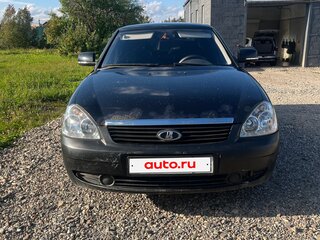 2008 Lada (ВАЗ) Priora I, чёрный, 200000 рублей, вид 1