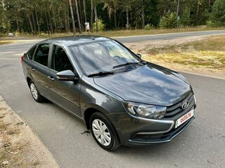 2020 Lada (ВАЗ) Granta I Рестайлинг, серый, 960000 рублей, вид 2