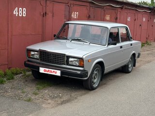 2011 Lada (ВАЗ) 2107, серебристый, 450000 рублей, вид 1