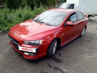 2007 Mitsubishi Lancer X, красный, 350000 рублей, вид 1