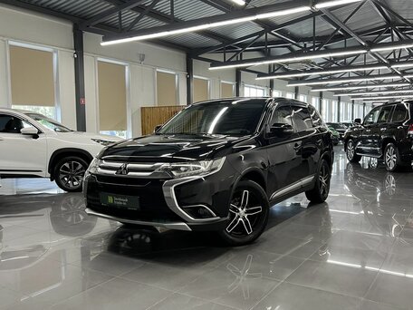 2016 Mitsubishi Outlander III Рестайлинг 2, чёрный, 1445000 рублей, вид 1