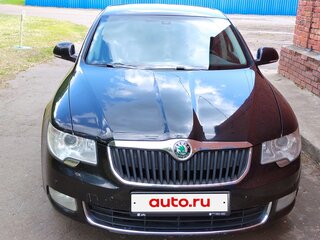 2010 Skoda Superb DSG II, чёрный, 1170800 рублей, вид 1