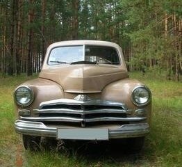 1952 ГАЗ М-20 «Победа», бежевый, 320000 рублей, вид 1