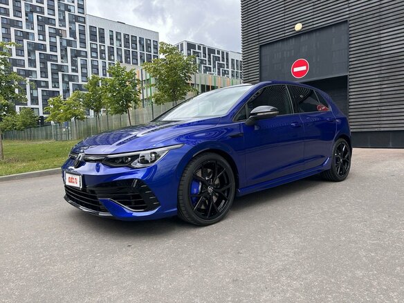 2023 Volkswagen Golf R VIII, синий