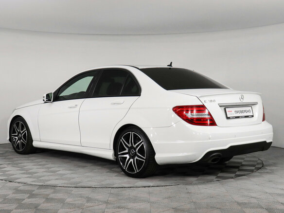 2012 Mercedes-Benz C-Класс 180 III (W204) Рестайлинг, белый - вид 6