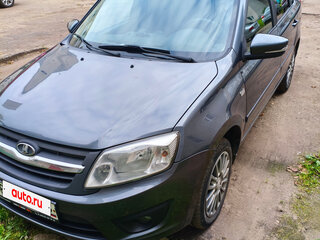 2015 Lada (ВАЗ) Granta I, серый, 680000 рублей, вид 1