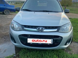 2015 Lada (ВАЗ) Kalina II, серебристый, 410000 рублей, вид 1