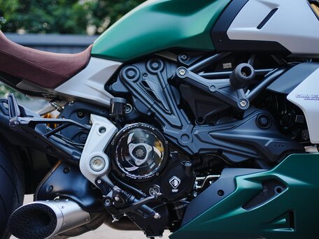 2019 Ducati Diavel 1260, зелёный, 3000000 рублей, вид 4