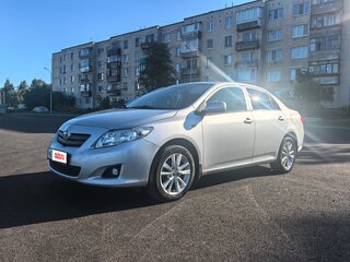 2008 Toyota Corolla X (E140, E150), серебристый, 890000 рублей, вид 1