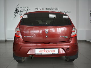 2012 Renault Sandero I, красный, 399000 рублей, вид 5