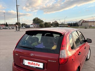 2012 Lada (ВАЗ) Kalina Sport I, красный, 390000 рублей, вид 3