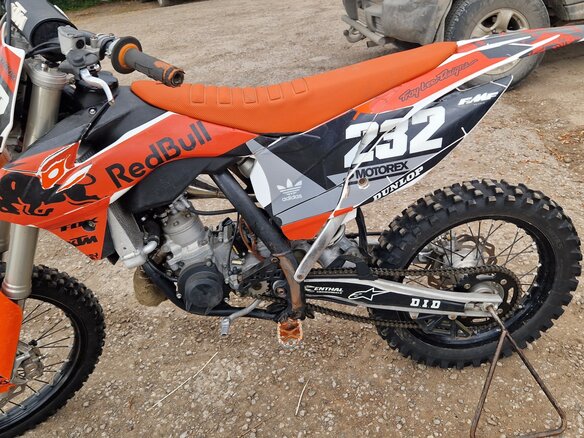 2017 KTM 85 SX, оранжевый, 250000 рублей - вид 7