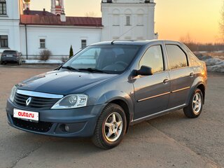2011 Renault Logan I Рестайлинг, синий, 555555 рублей, вид 1