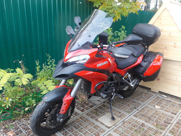 2012 Ducati Multistrada 1200, пурпурный, 720000 рублей - вид 7